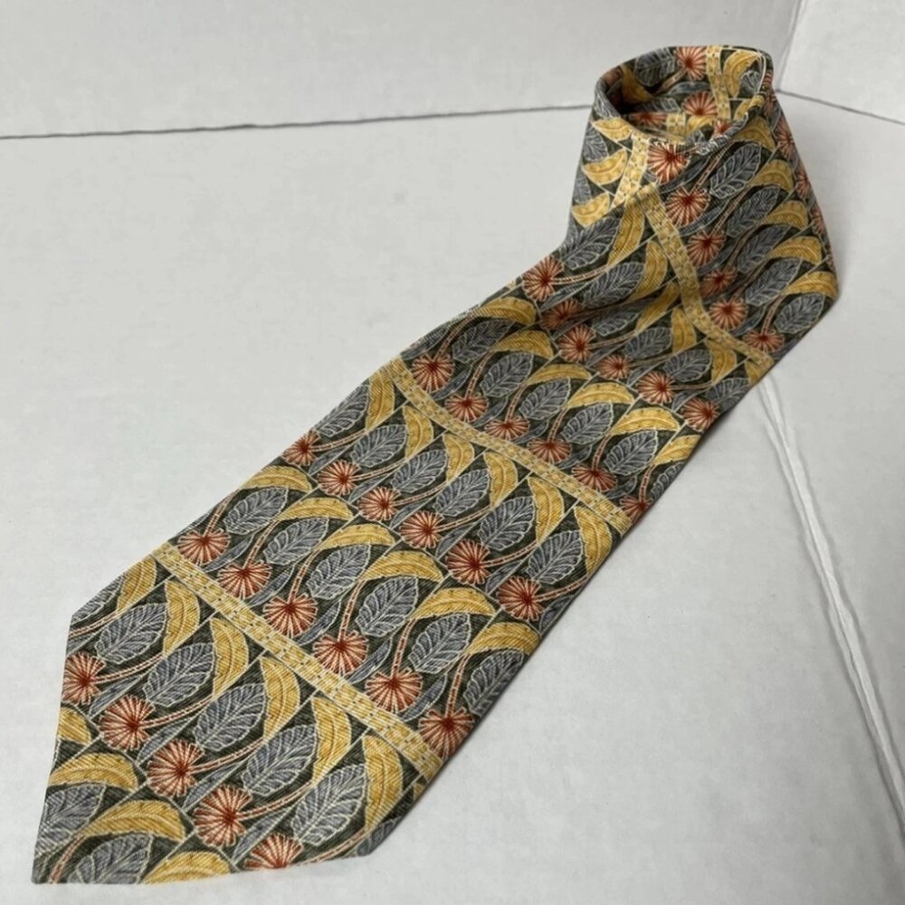 Tommy Bahama Silk Tie Tropical Floral Resort Vacation Wedding